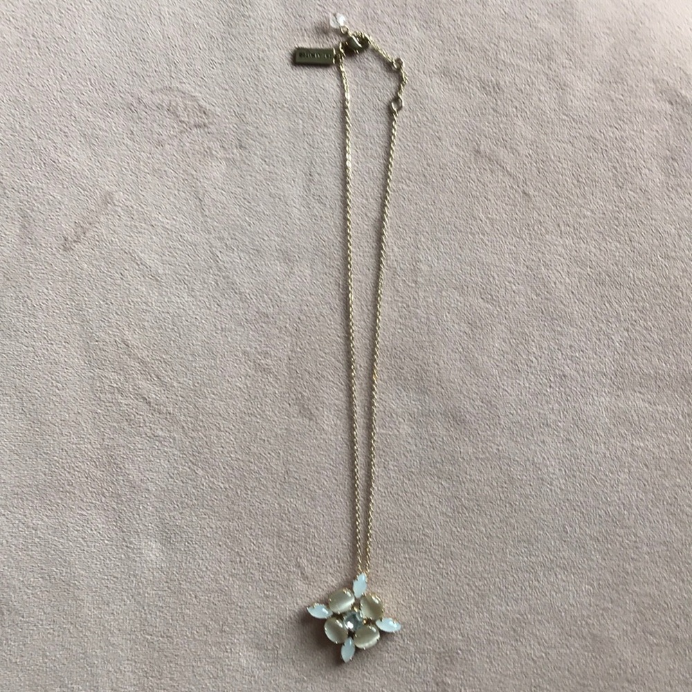Short rhinestone necklace from The Limited